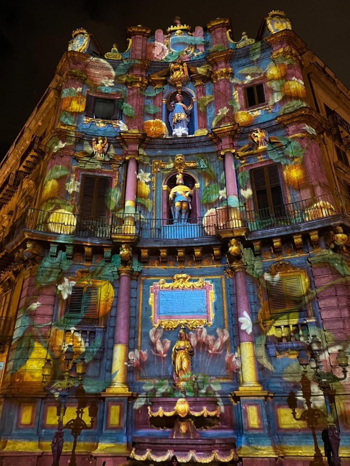 Ai Quattro Canti Di Citta Palermo Buitenkant foto